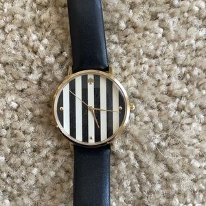 Kate Spade black band watch. Gently used. Price negotiable